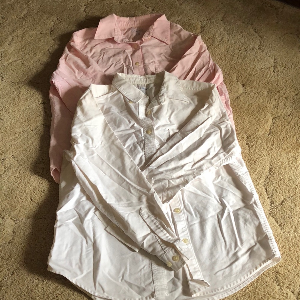 LL Bean ButtonDown-Women sz 12 reg